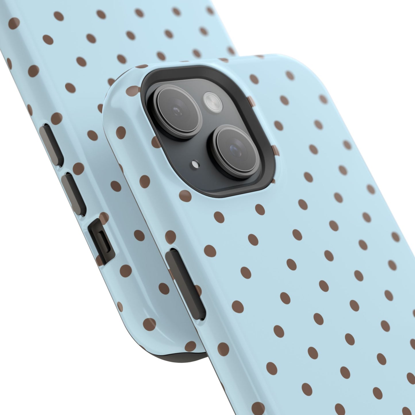 Blue Polka Dots Phone Case (MagSafe)