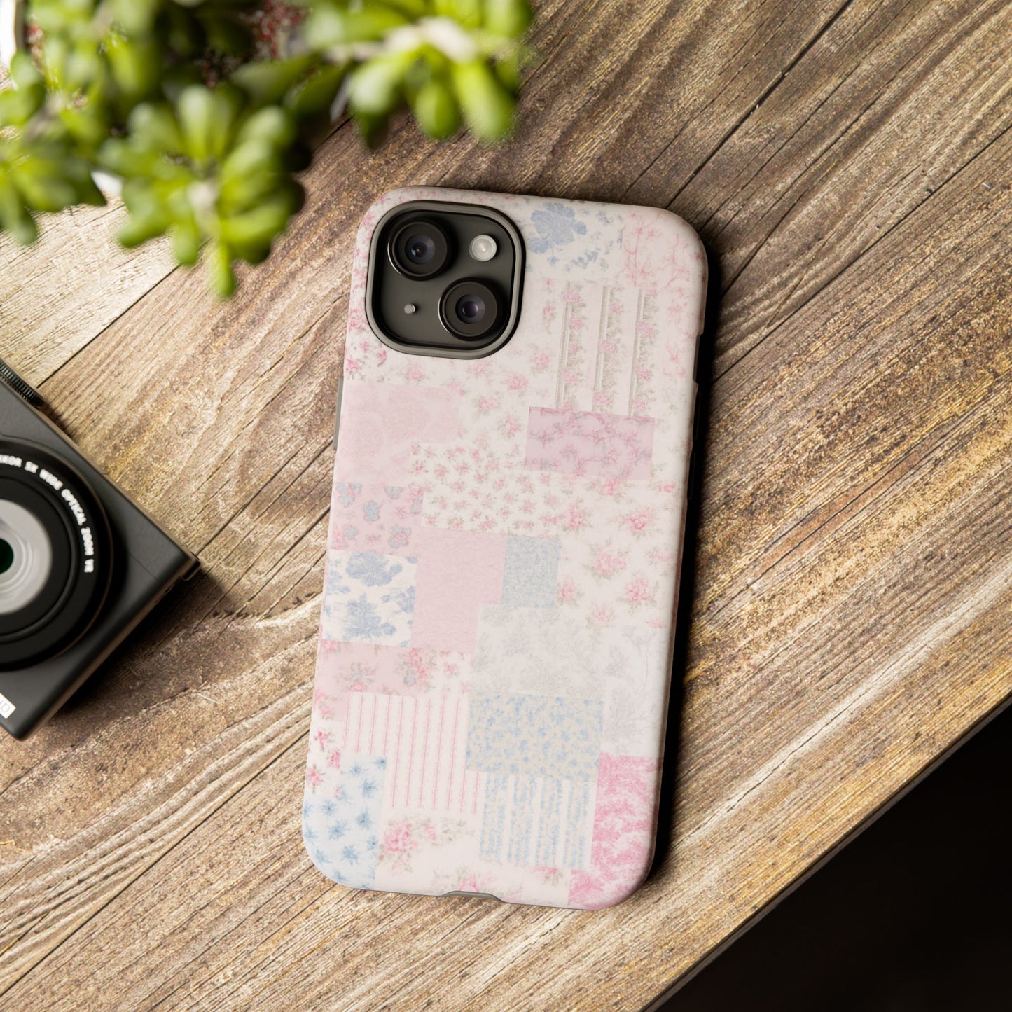 Floral Patchwork Phone Case