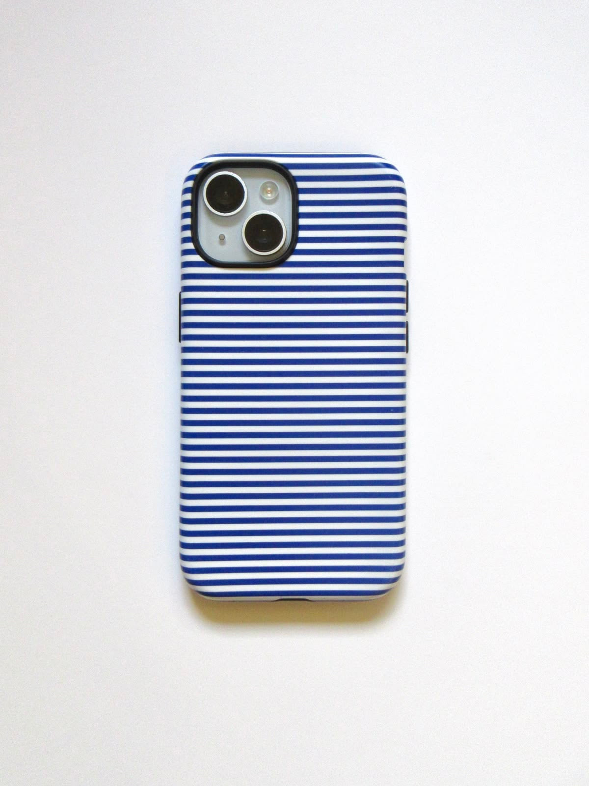 Navy Pinstripe Phone Case