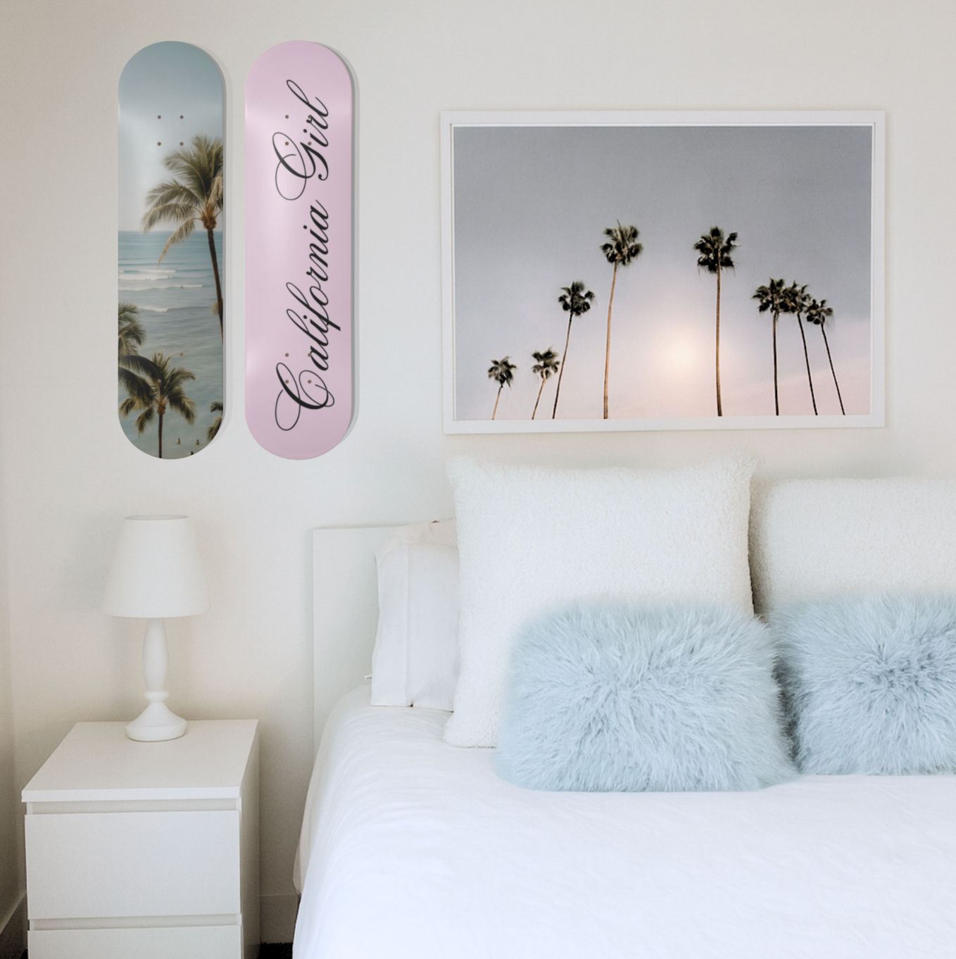 California Girl Skateboard Set