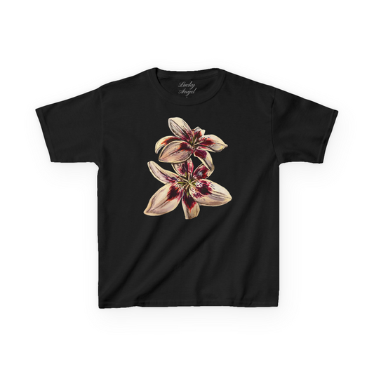 Hand-Painted Lily Baby Tee