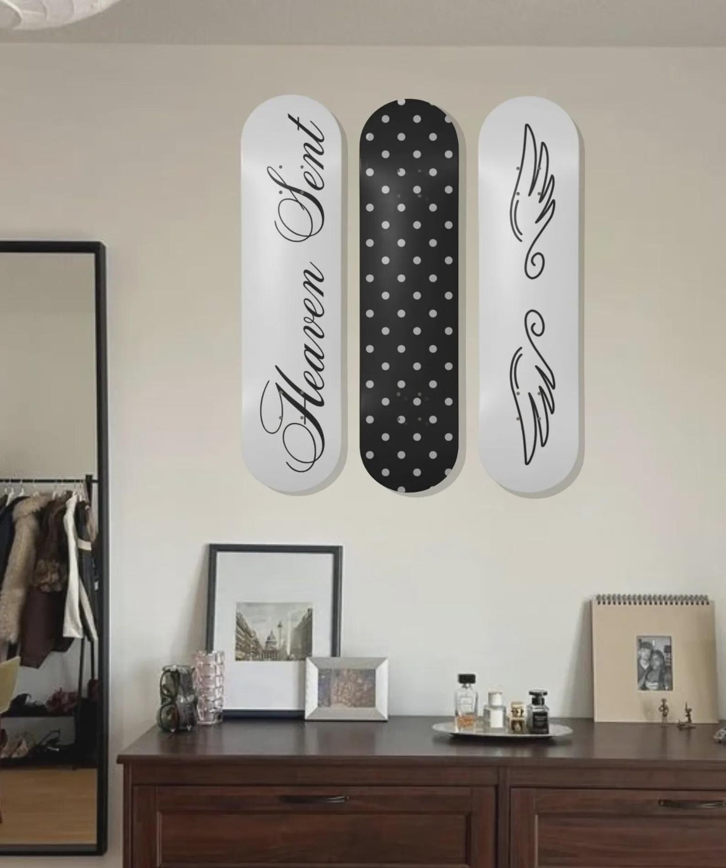 Polka Dot Skateboard