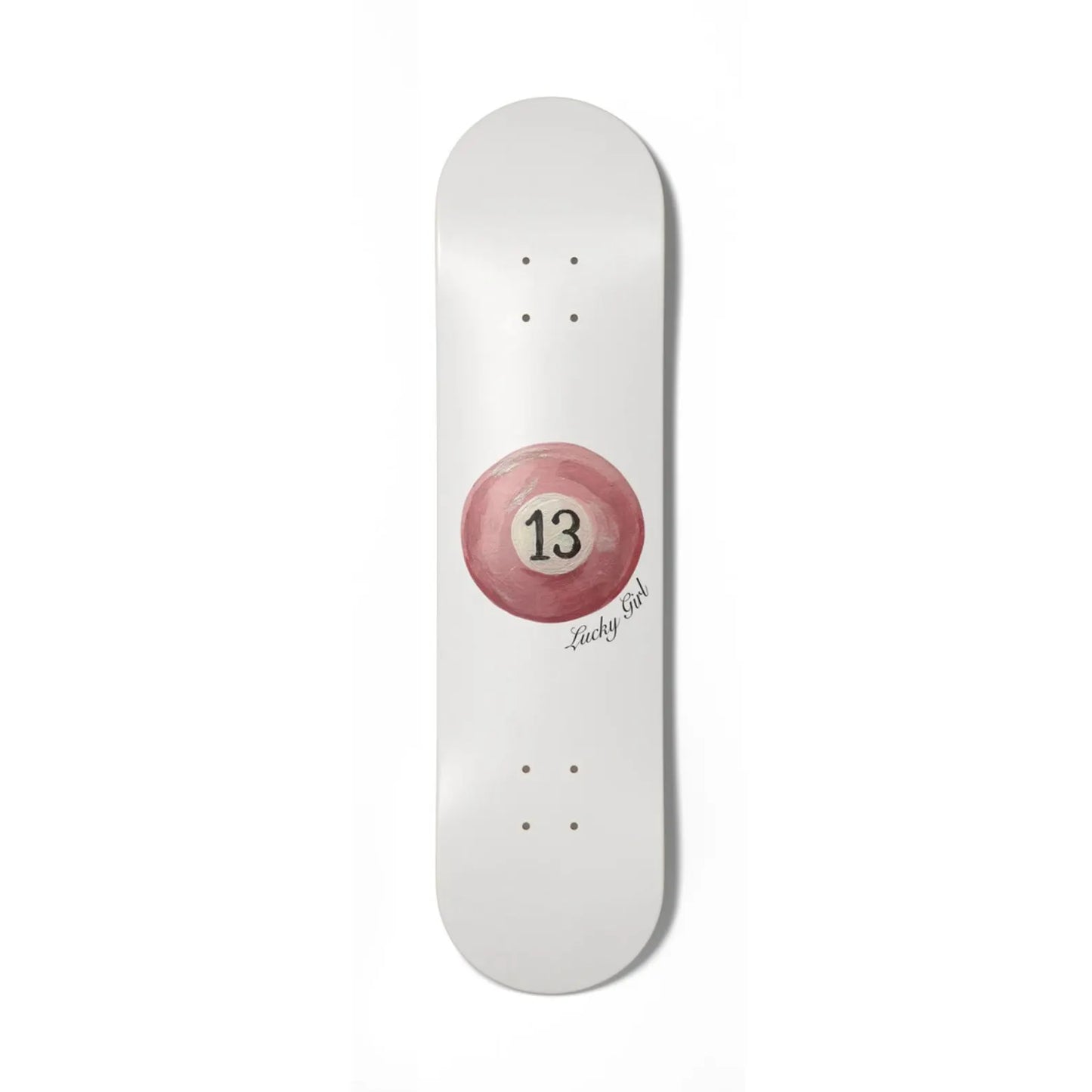 Pink Lucky Girl Skateboard