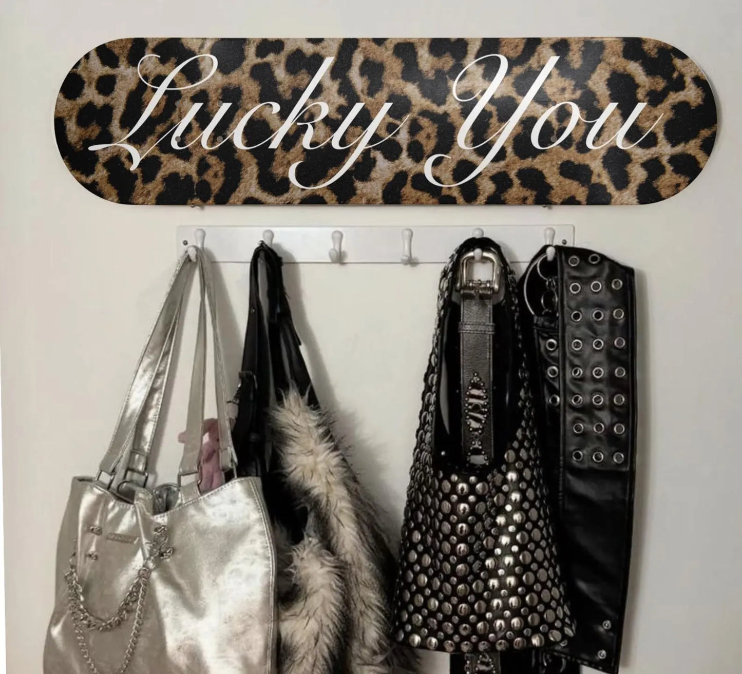 Lucky Leopard Skateboard