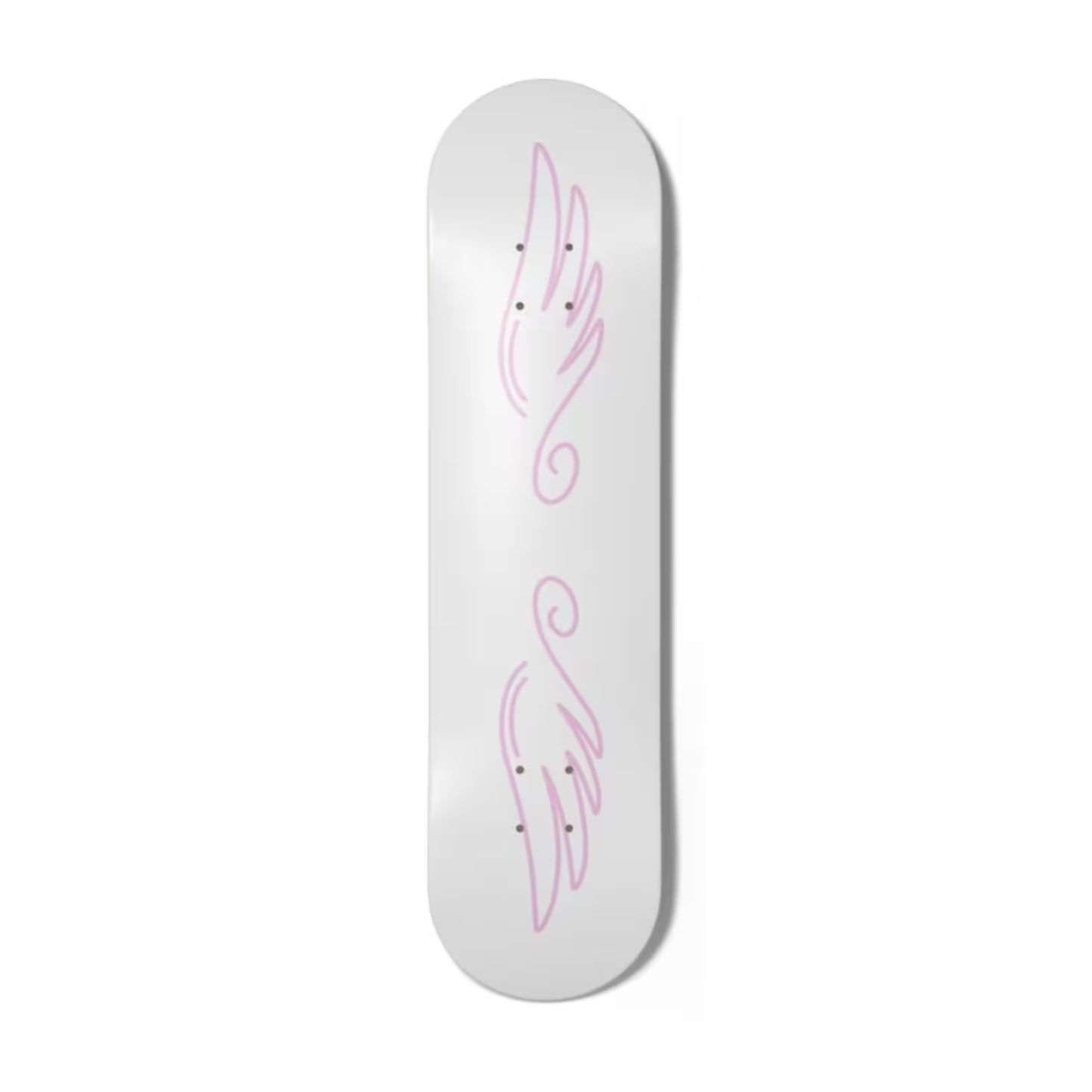 Pink Polka Dot Skateboard Set