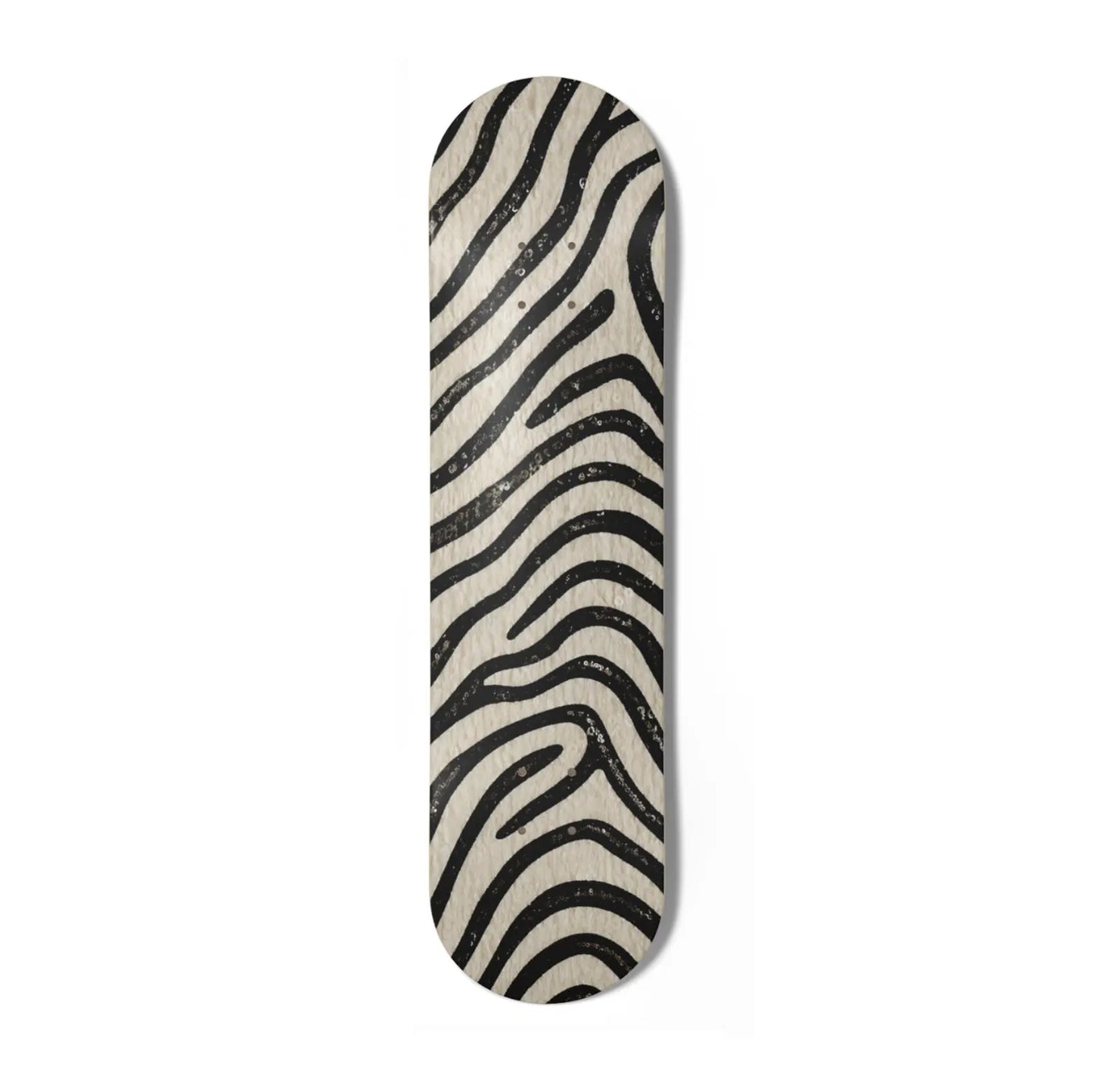 Zebra Print Skateboard